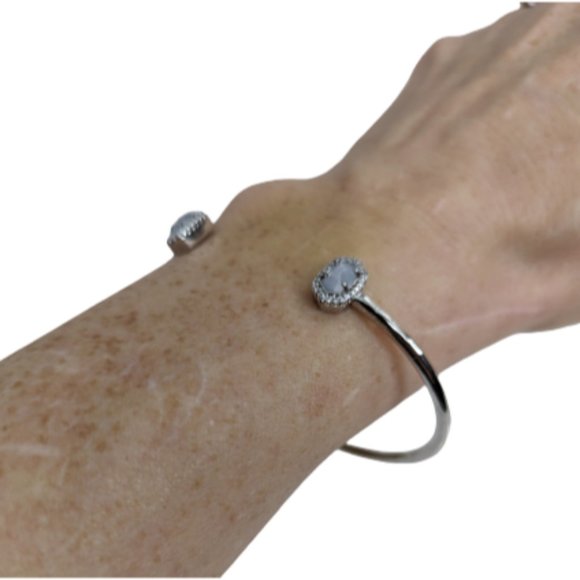 Kendra Scott Calla Silver Cuff Bracelet - Picture 5 of 6